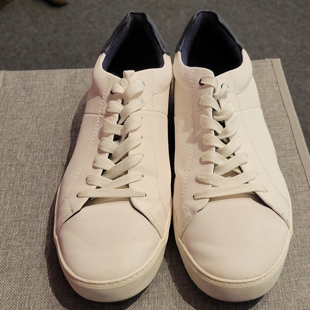 Aldo for Target white faux leather sneakers